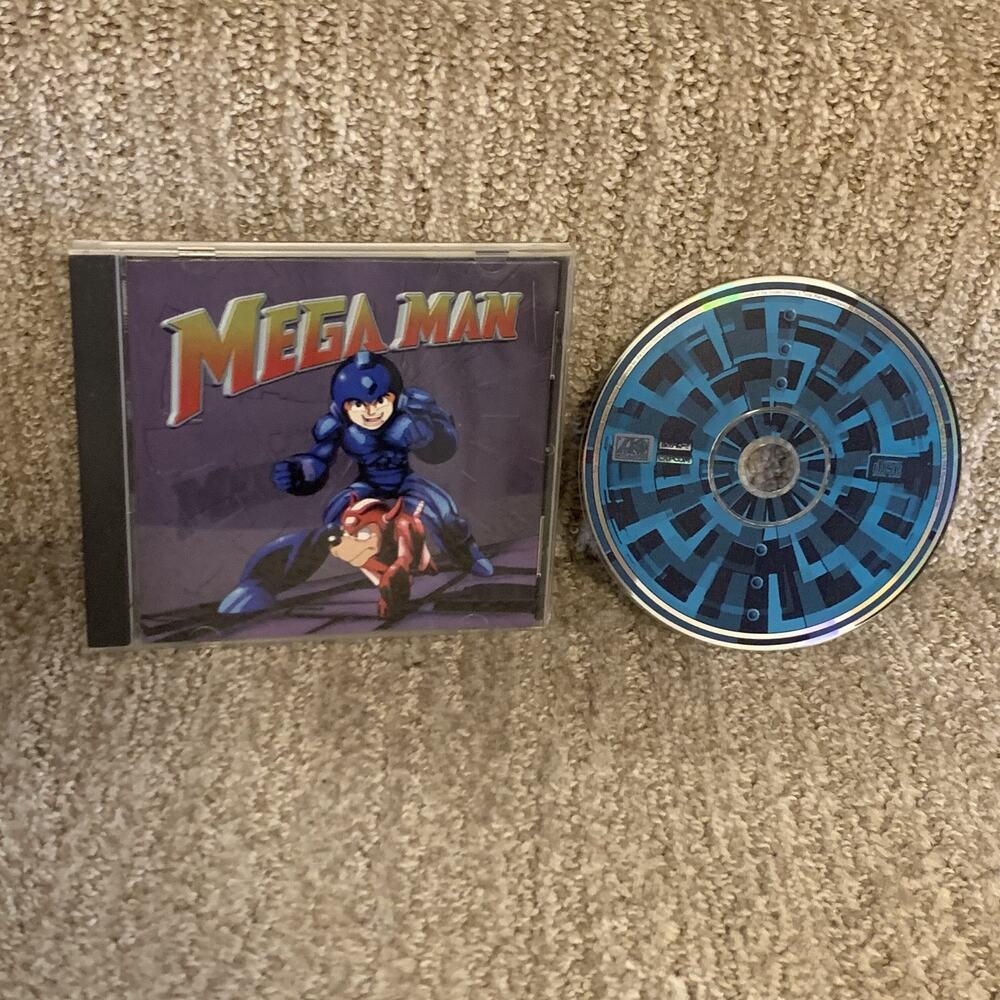 Mega Man: The Original Soundtrack (CD, Apr-1996, Atlantic Label) Promo Capcom